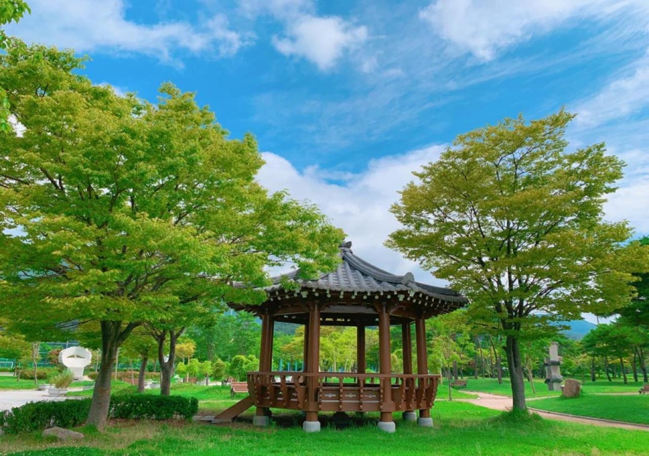 Namhae Sportspark Hotel Exterior foto