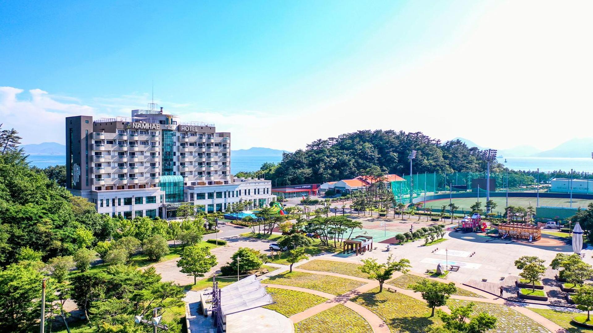 Namhae Sportspark Hotel Exterior foto